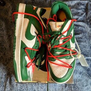 Nike Off White Dunk Pine Green